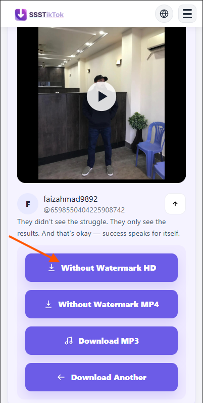 Guardar videos de TikTok sin marca de agua